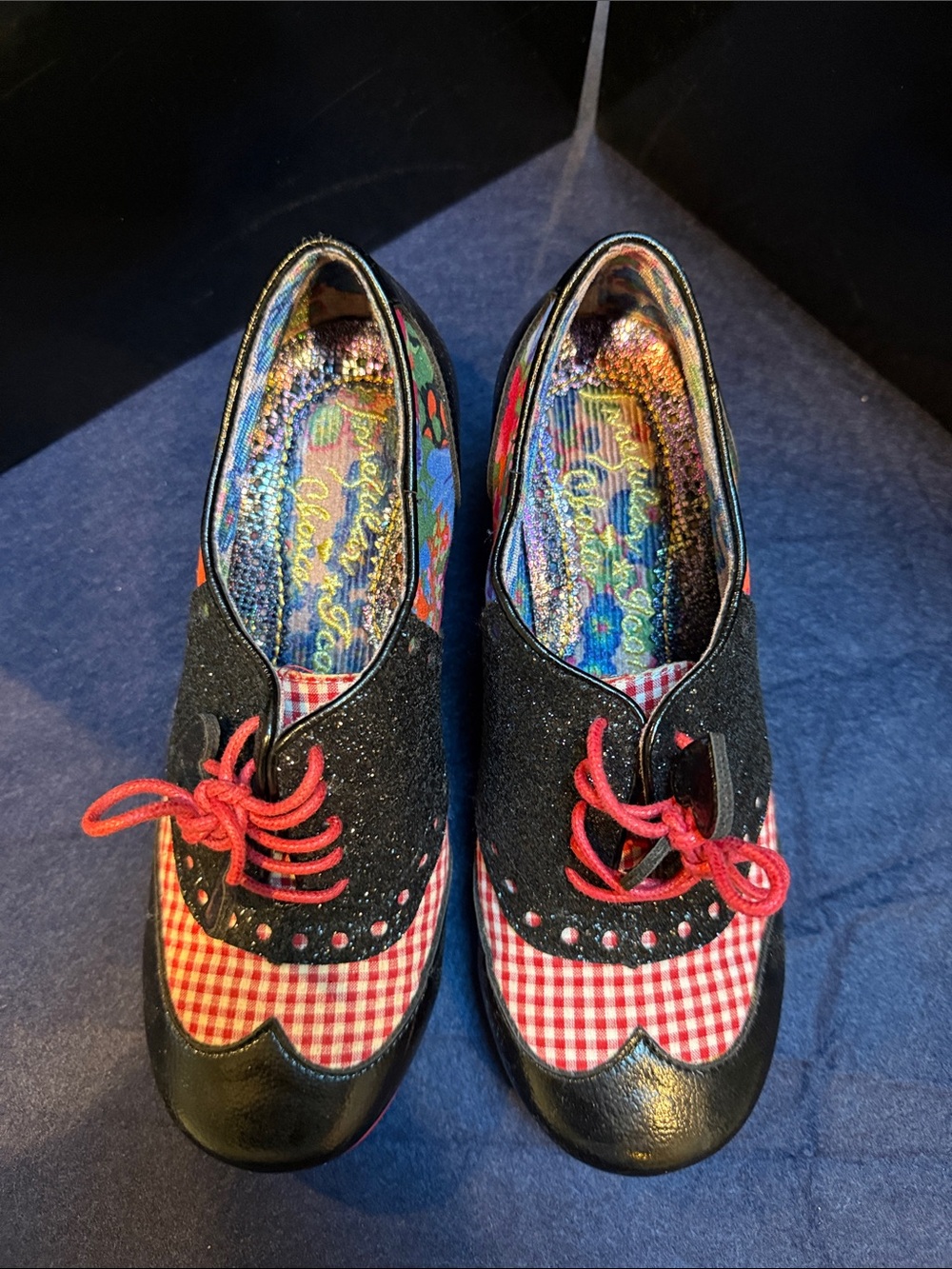 Irregular Choice - Clara Bow - Black and Red - Size 37 - Picture 6 of 7